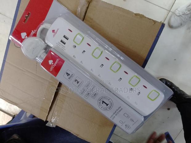 Officepoint 4-Way With USB Ports - thumbnail 2