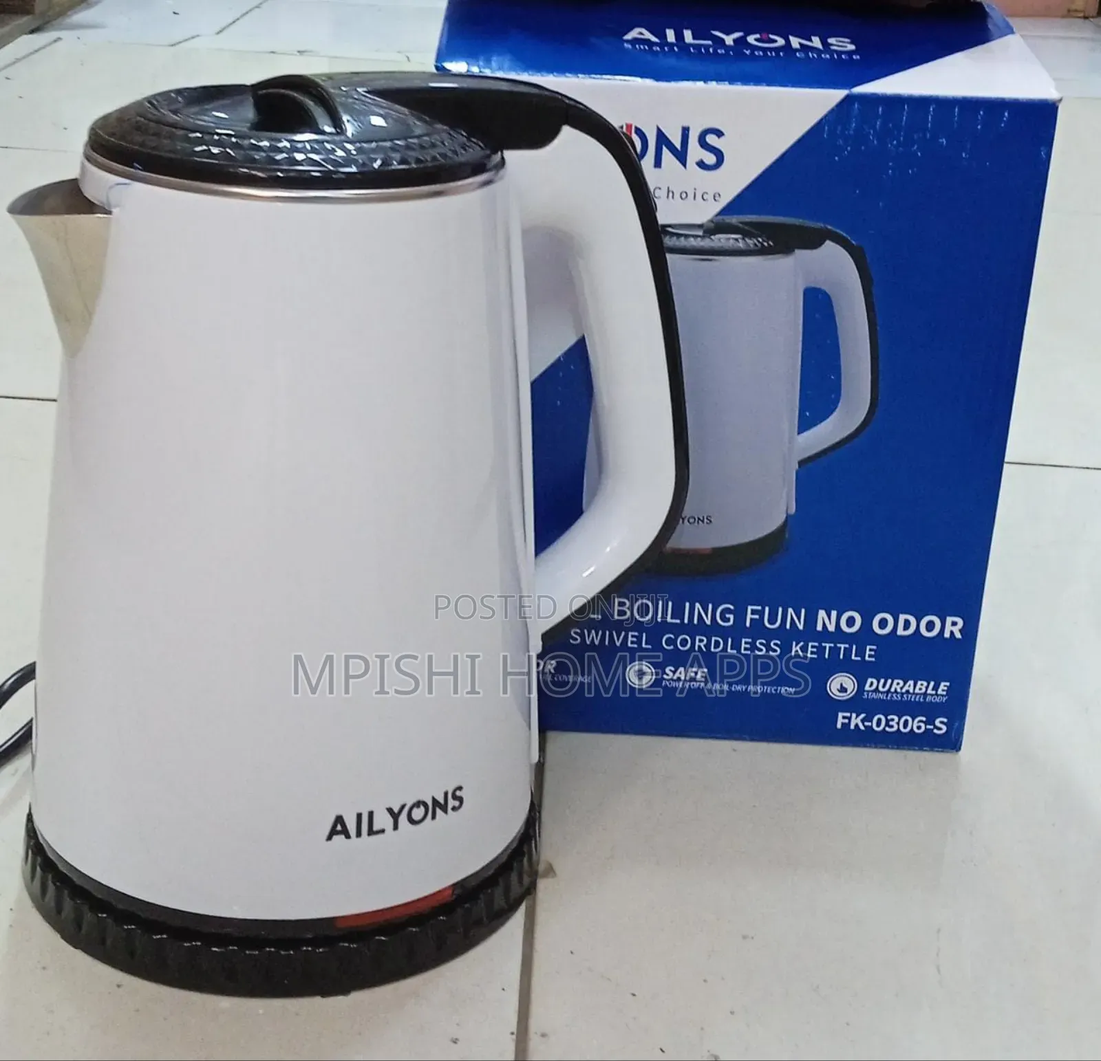 Ailyons Electric Kettle 2.2L FK-0308