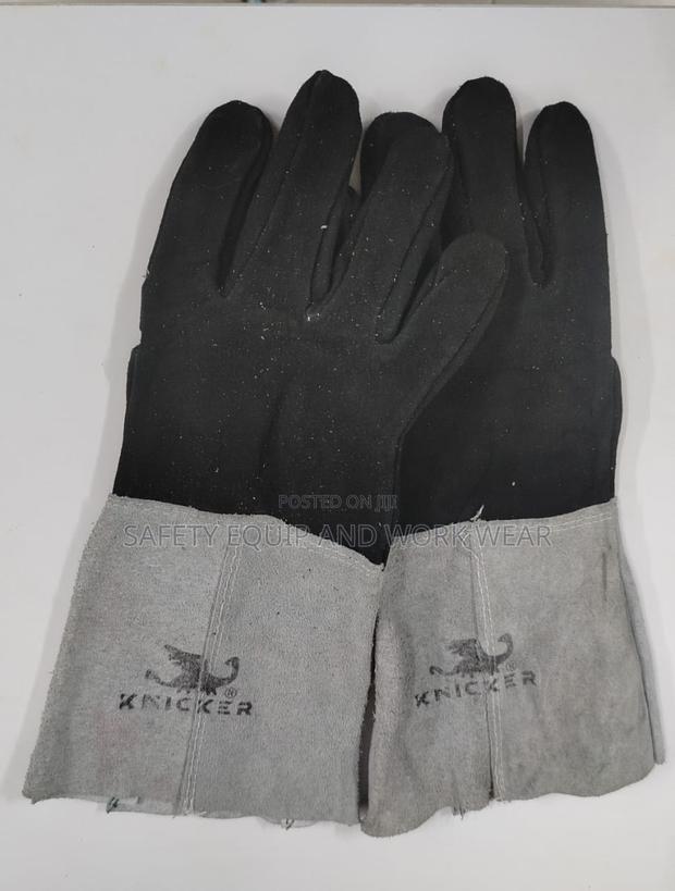 Knicker Long Leather Gloves