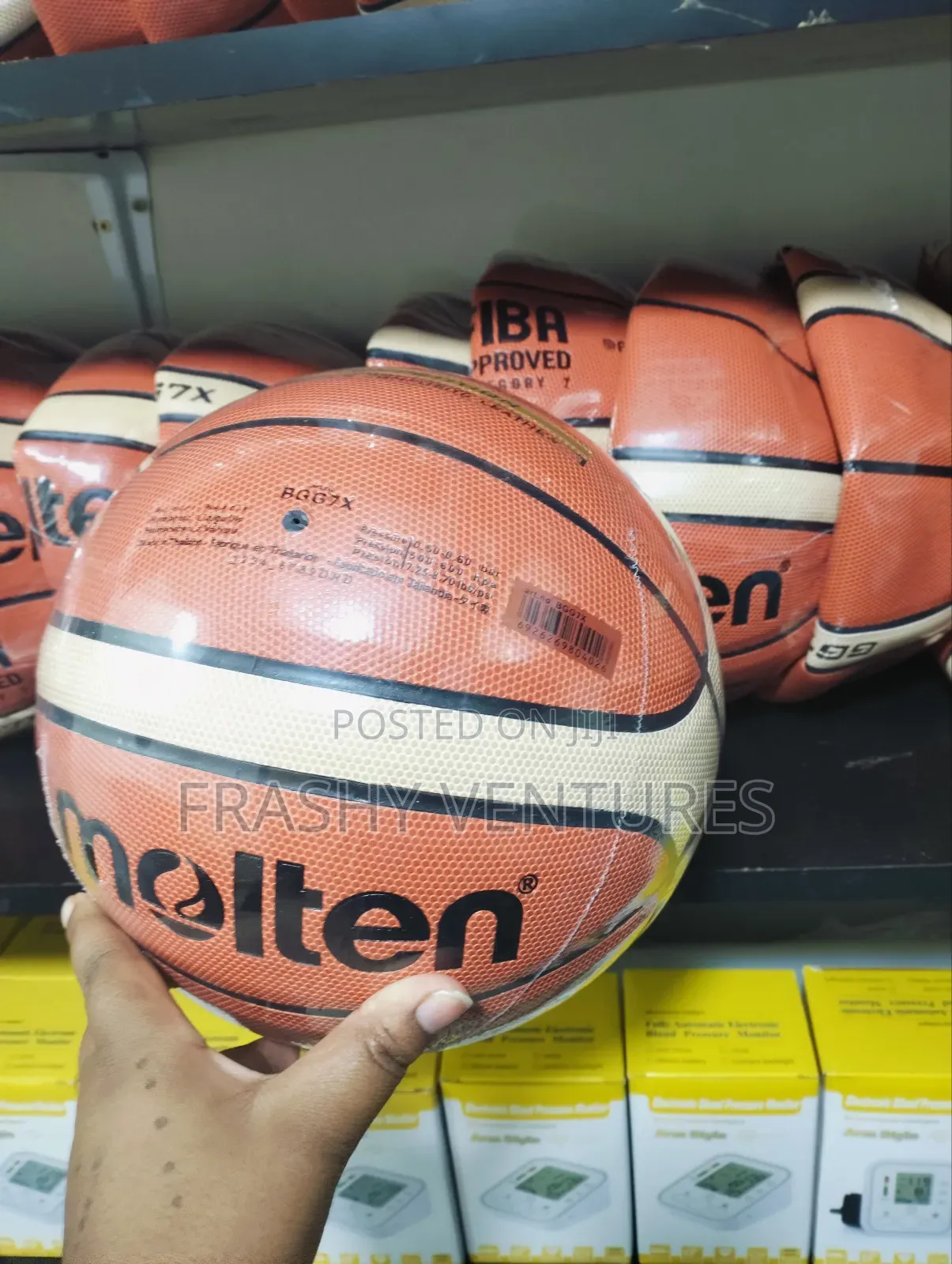Approved Molten Basketball Size 7.