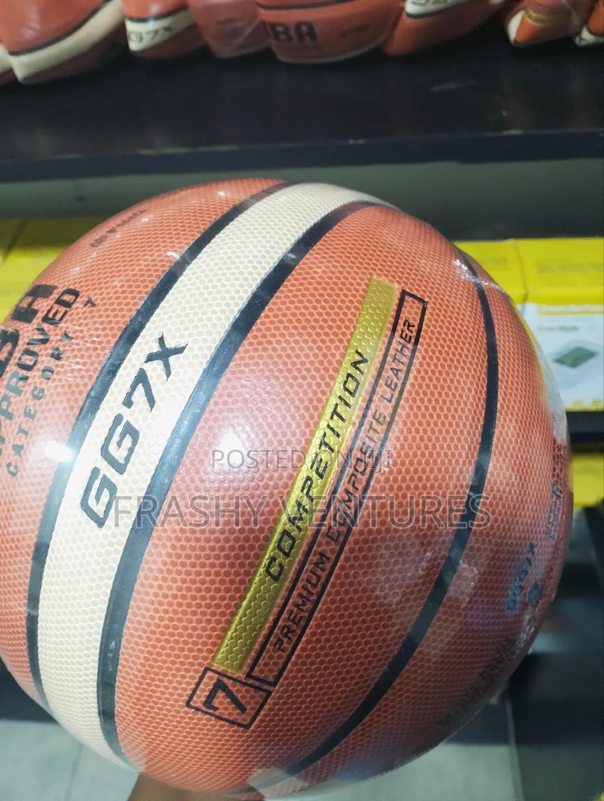 Molten Basketball Ggx7 Approved Premium Leather