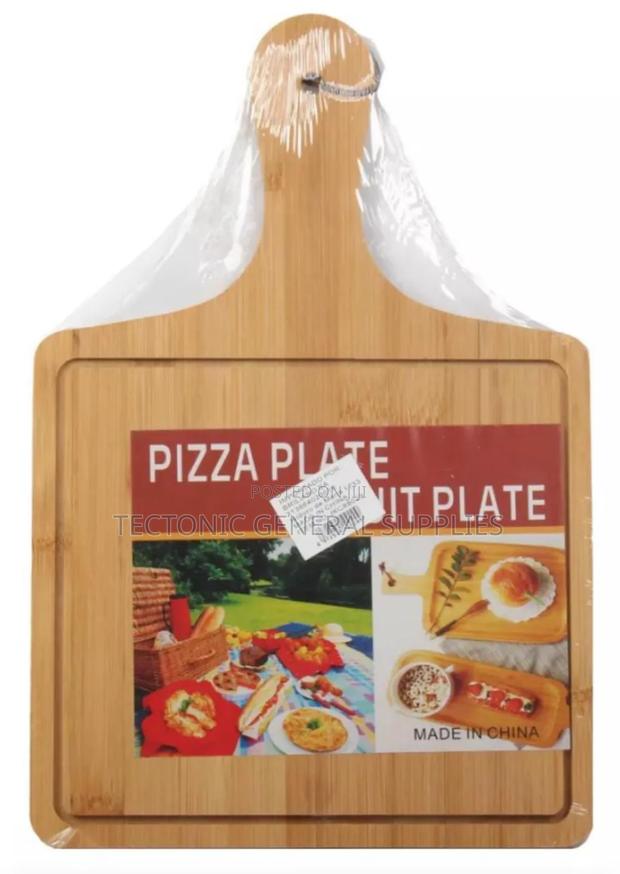 Bamboo Pizza Board Round.* - thumbnail 2