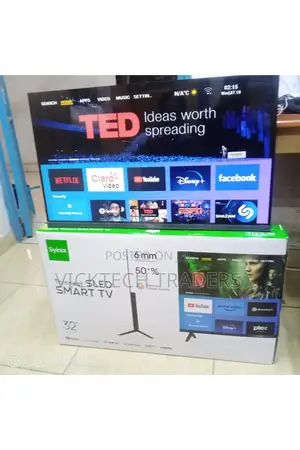 Syinix 32s65 Smart and Frameless 32 Inches Tv