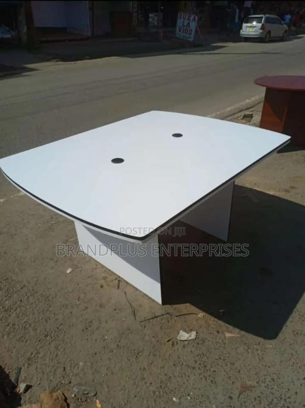 White Conference Table