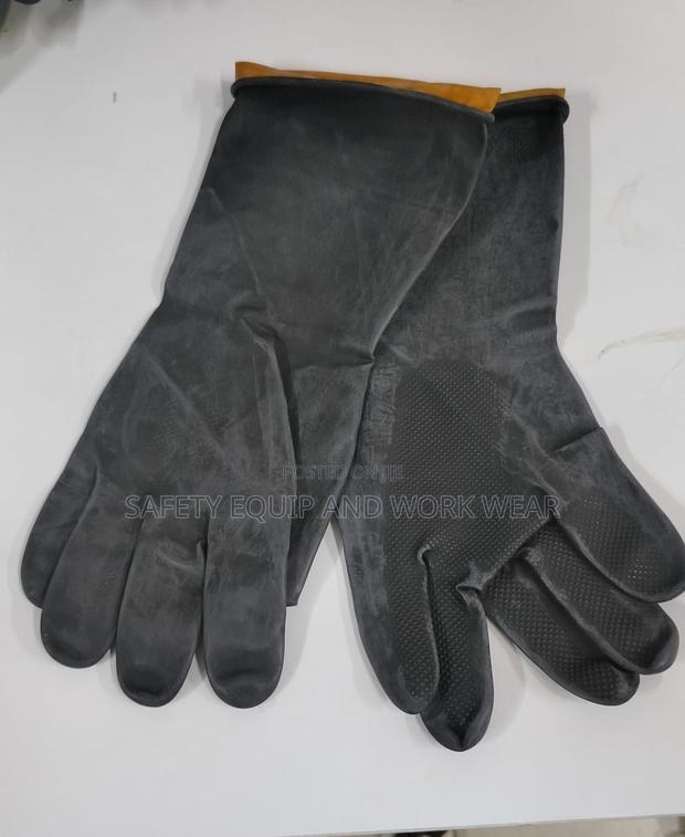 14" SUN Rubber Gloves - main view
