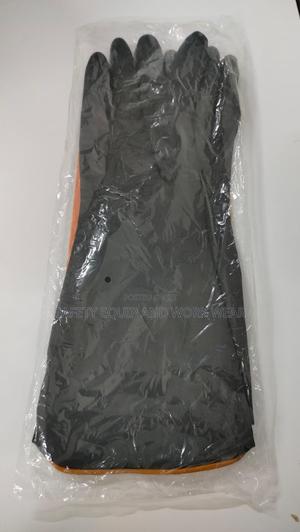 18" Rubber Gloves (SUN) - main view