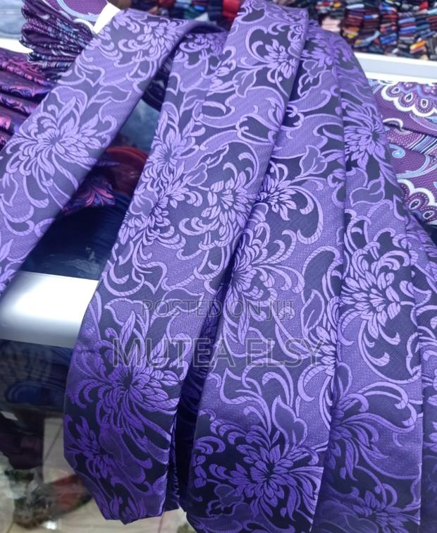 Royal Purple Vintage Executive Tie Sets - thumbnail 2
