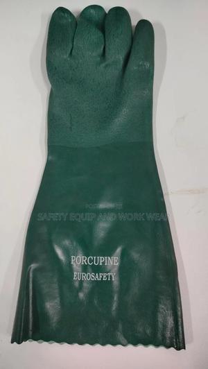 Green Double Dip Pvc Glove - thumbnail 2