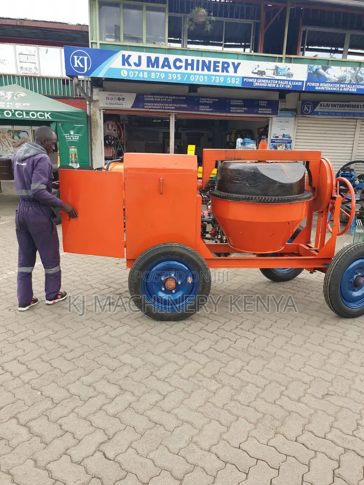 500l Heavy-duty Concrete Mixer – Diesel Engine Powered