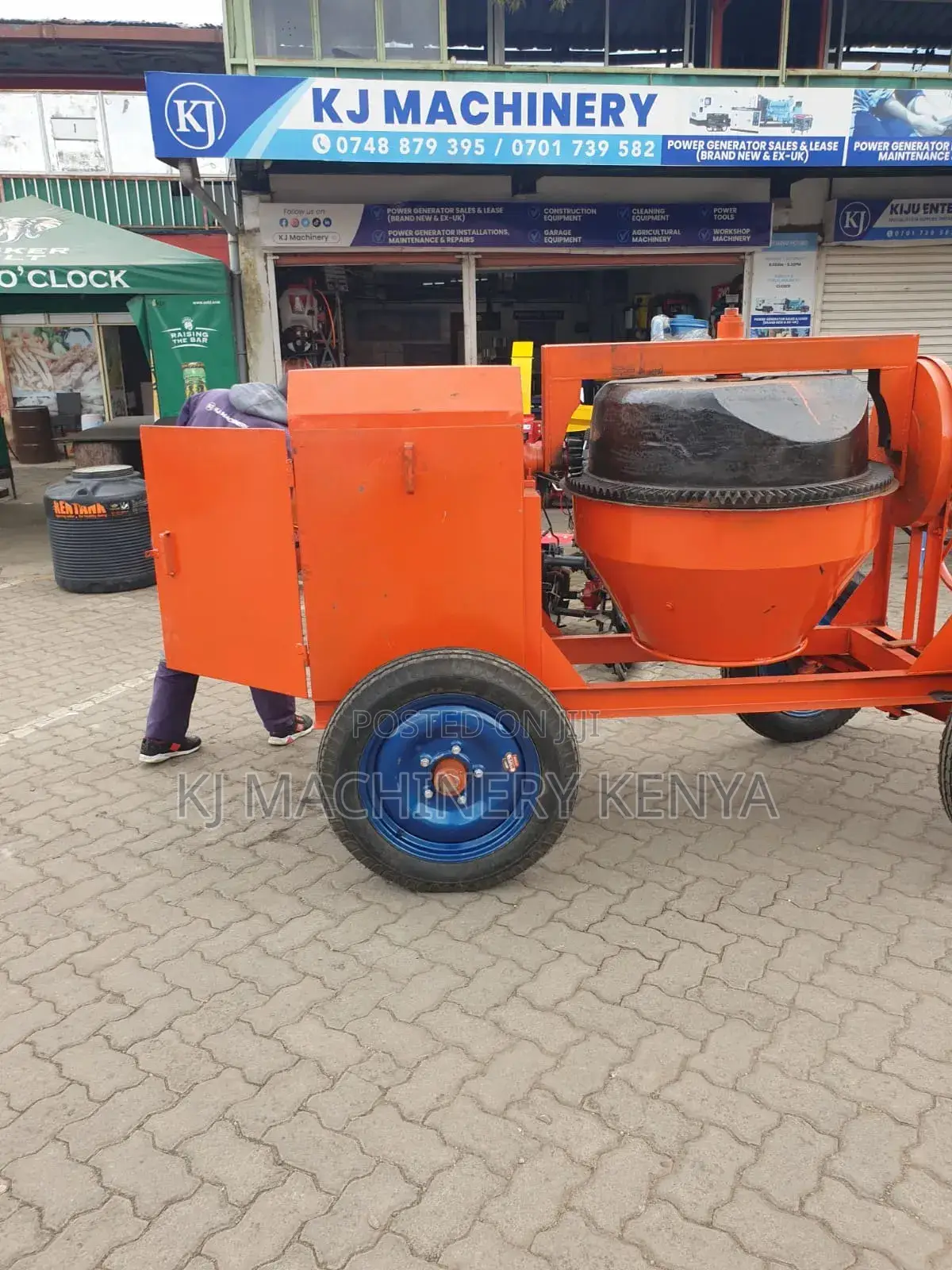 500l Heavy-duty Concrete Mixer – Diesel Engine Powered