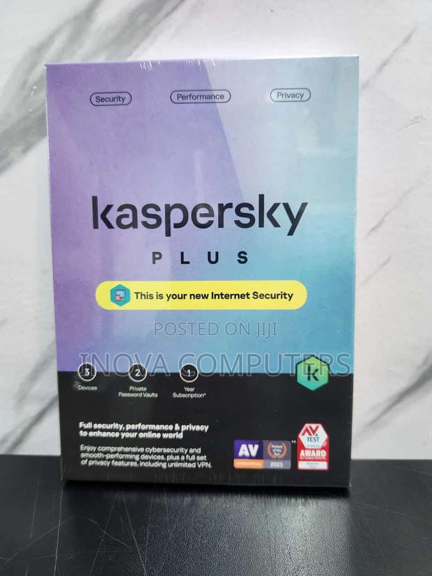 Kaspersky Plus Internet Security 3 Devices - main view