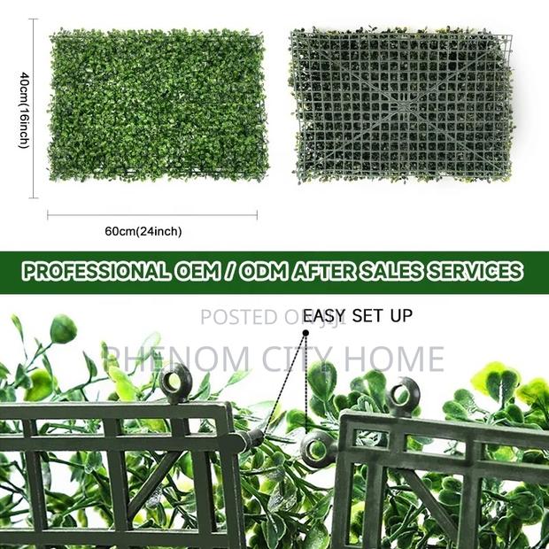 Artificial Green Wall Hedges - main view