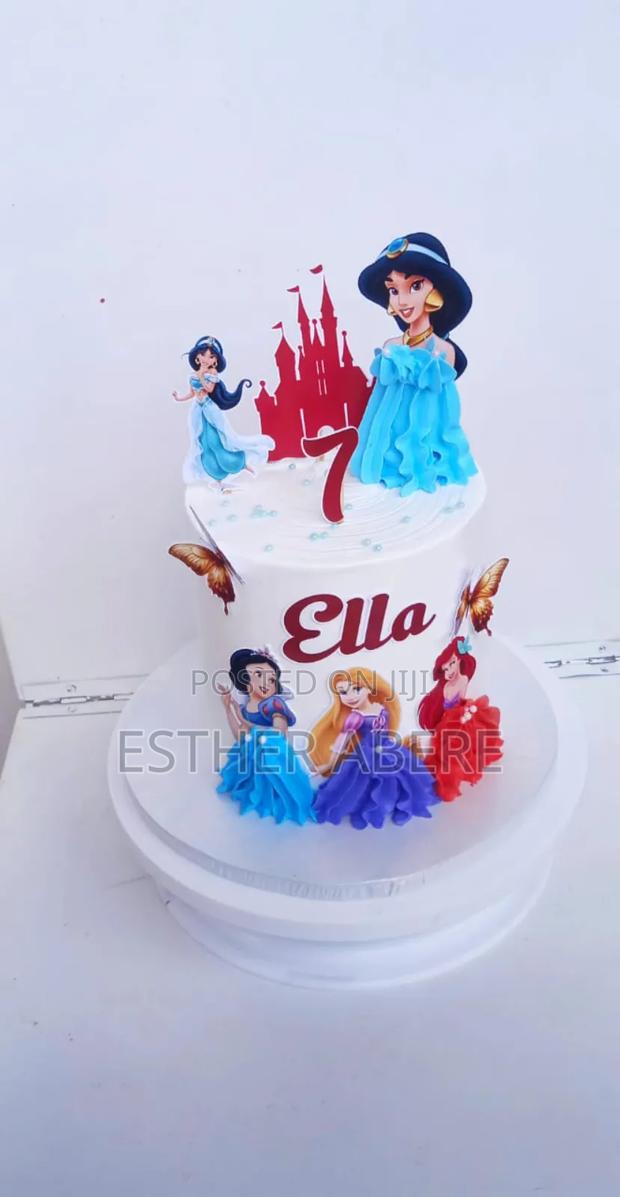 1kg Vanilla and Bubblegum Cake. - thumbnail 4