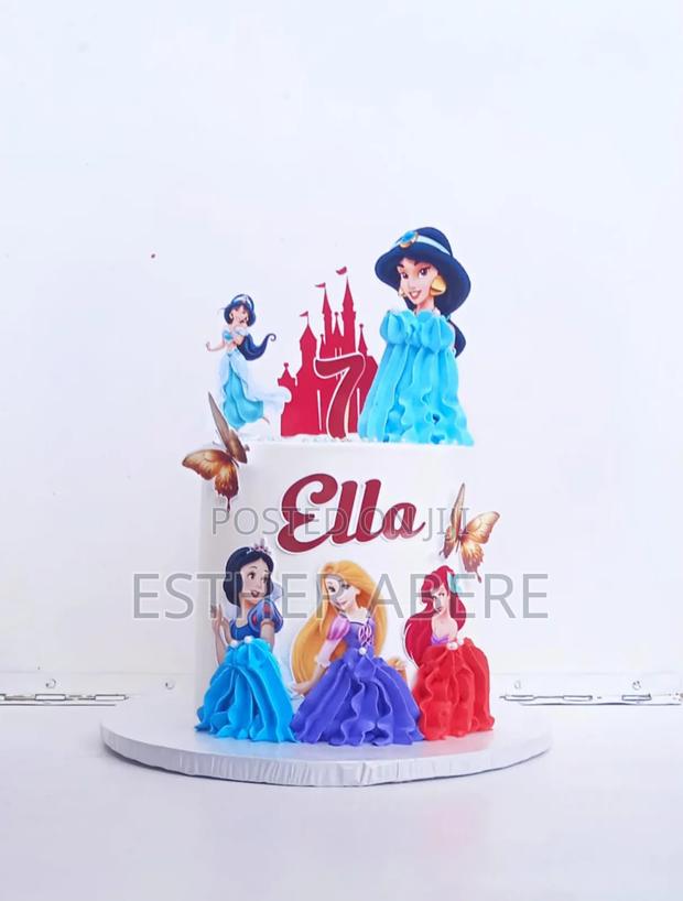 1kg Vanilla and Bubblegum Cake. - thumbnail 5