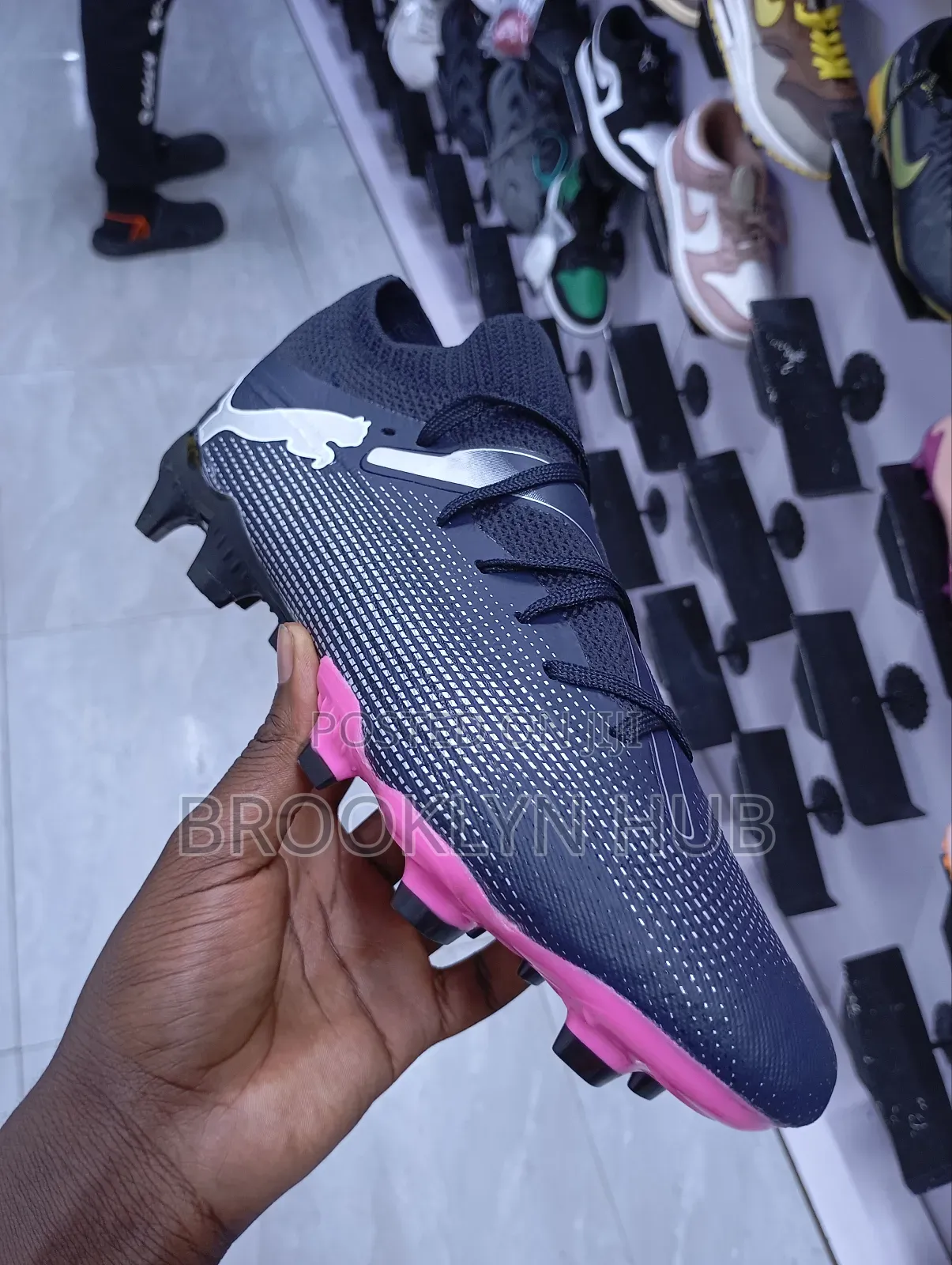 Puma Soccer Boots With Colourful Electroplating Sole( 39-45)