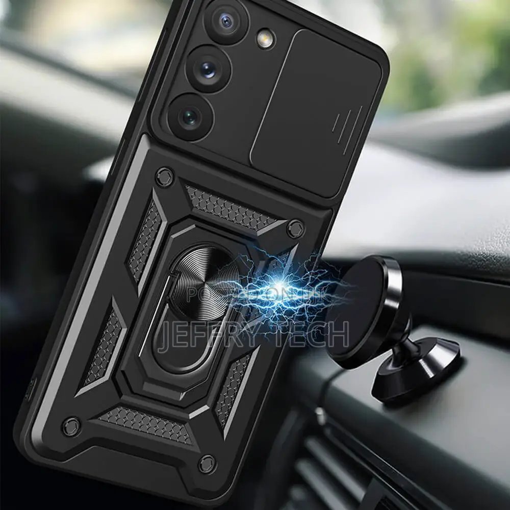 Techsuit Camshield Case for Samsung Galaxy S23 Ultra (Black)