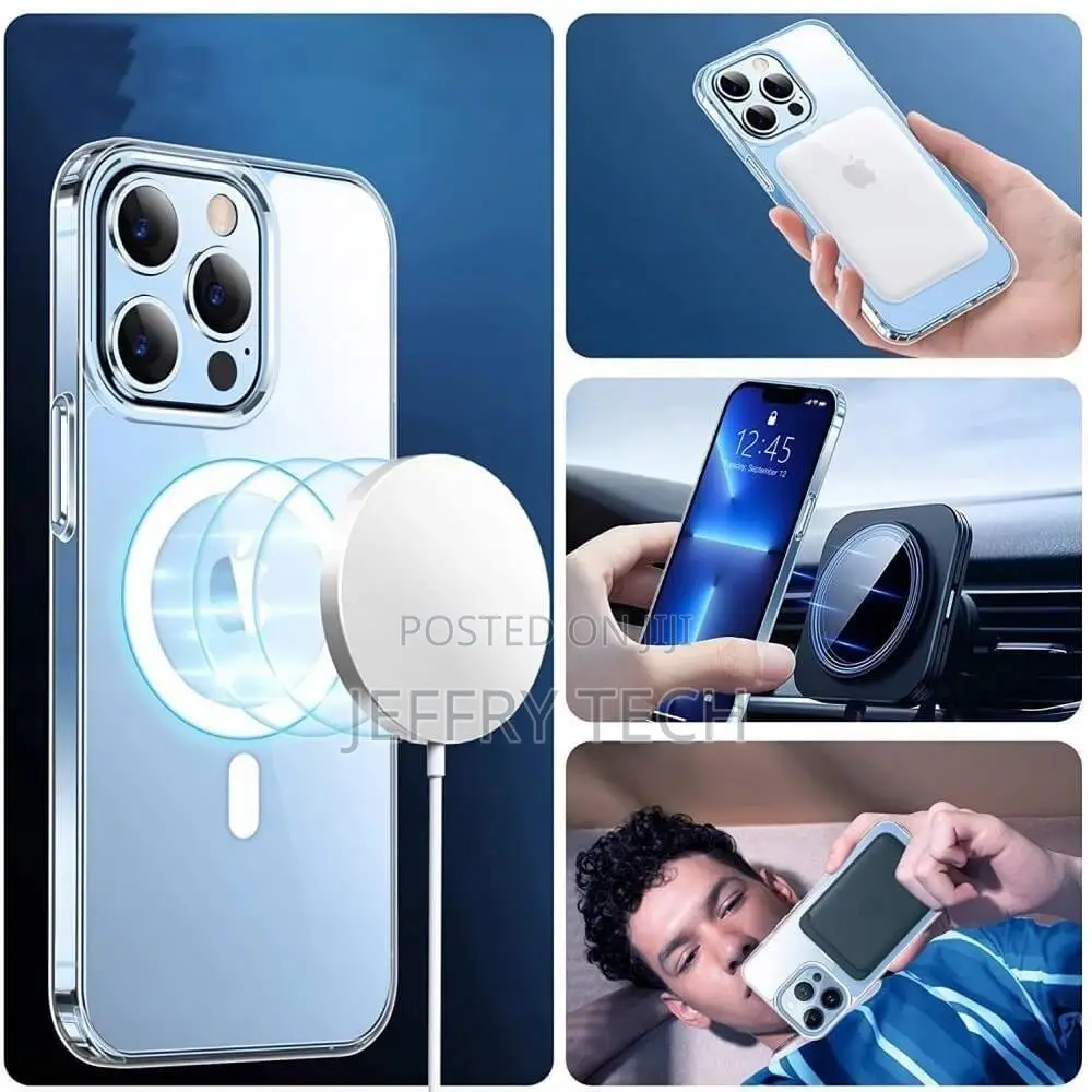 Hybrid Magsafe Case for Samsung Galaxy S23 Ultra (Clear)