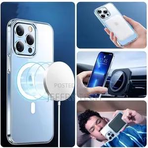 Hybrid Magsafe Case for Samsung Galaxy S23 Ultra (Clear)