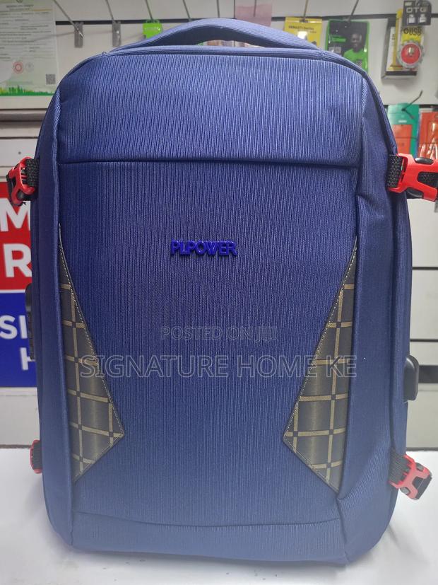 PL Power Large Quality Backpack -Blue - thumbnail 3