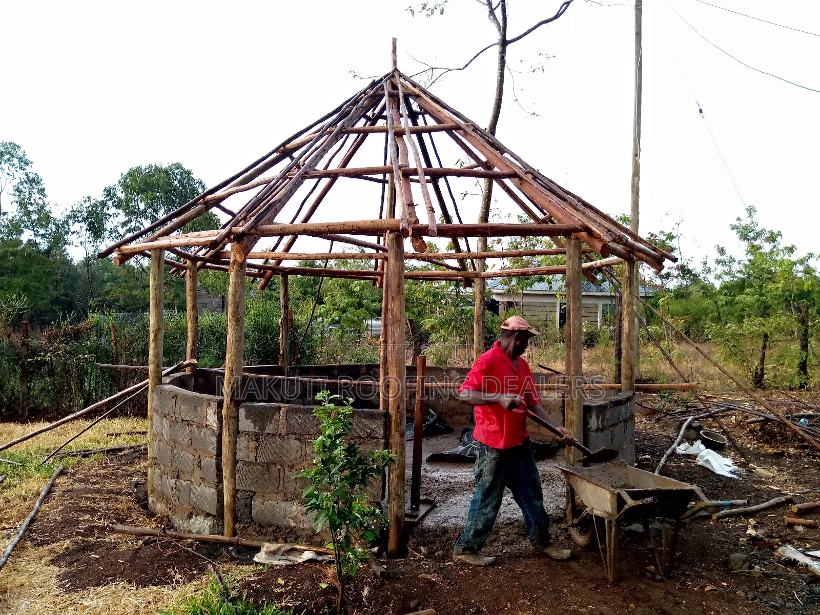 Makuti Traditional Thatched Gazebo