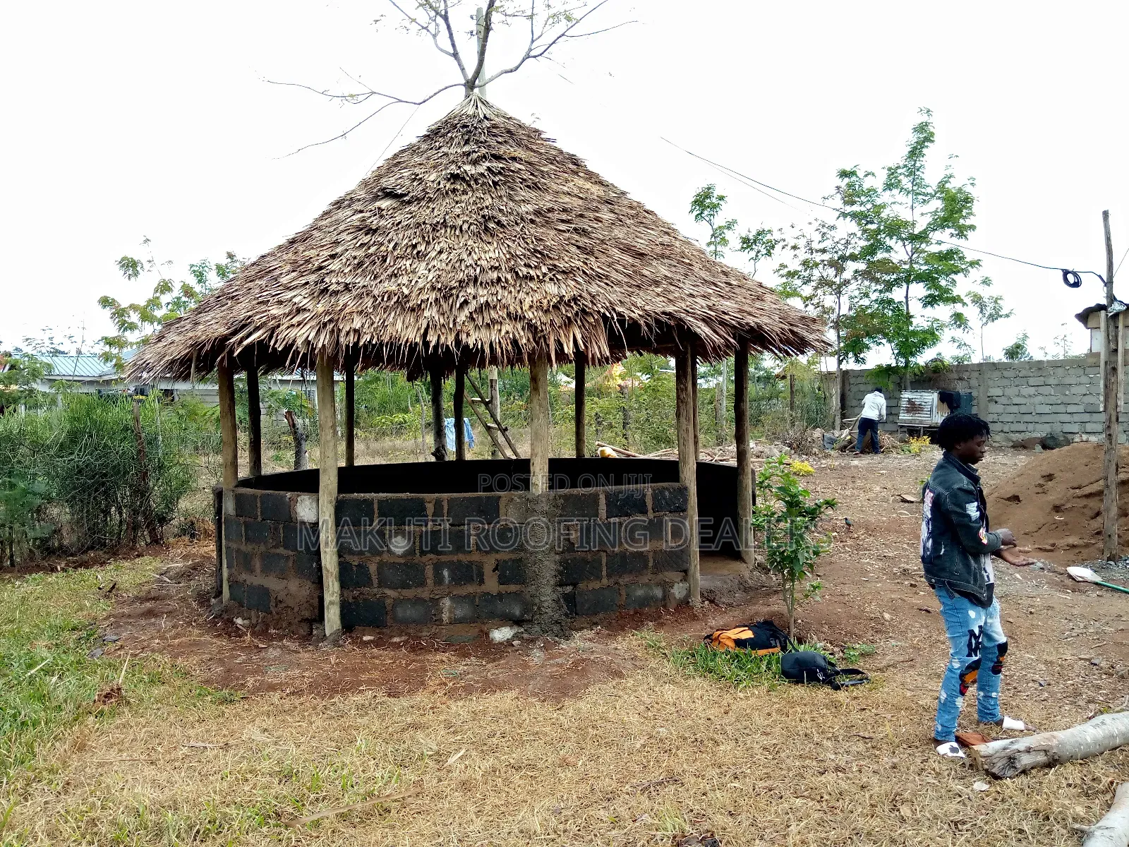 Makuti Gazebo for Resting