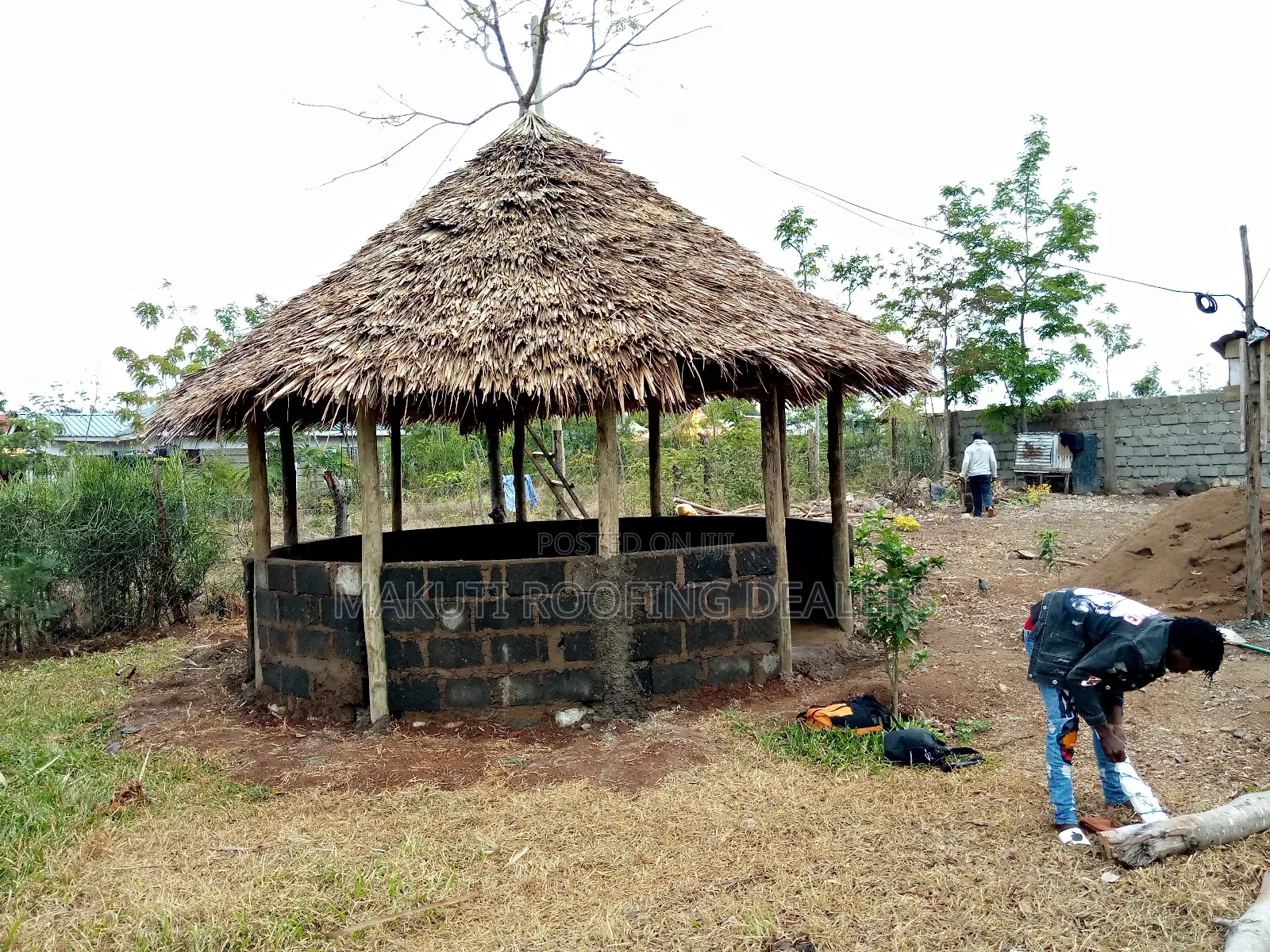 Makuti Gazebo for Resting