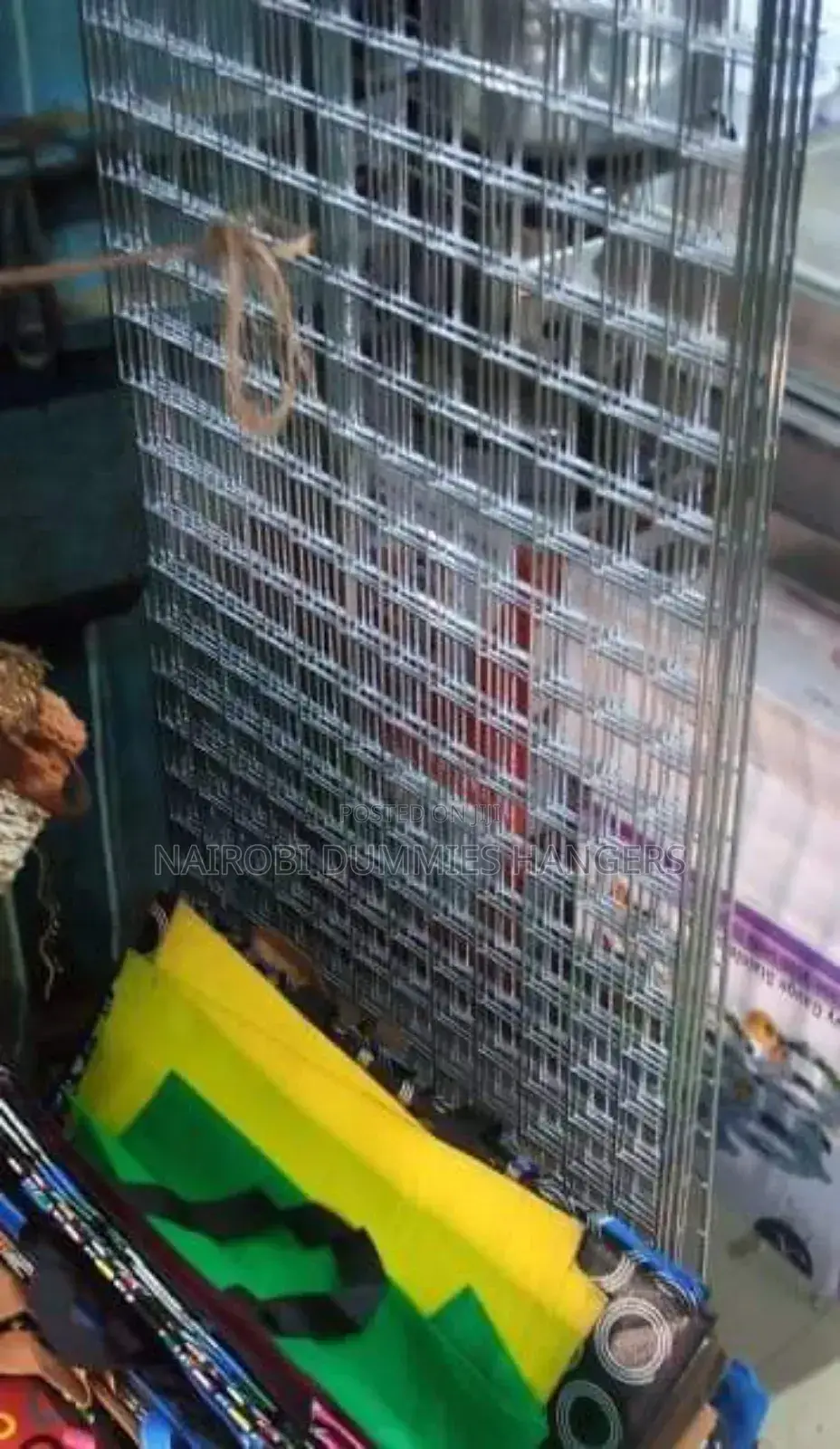 Wire Mesh and Hooks