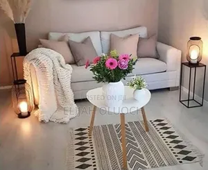 Amazing Shoppee Wood Triangle Side End Table