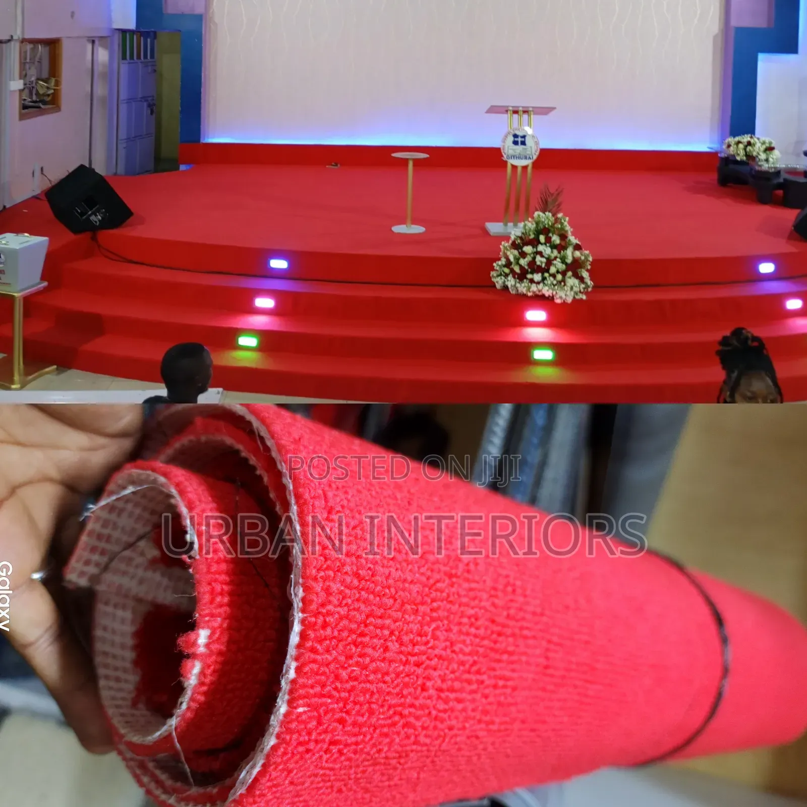 Red Carpet for Church Delta