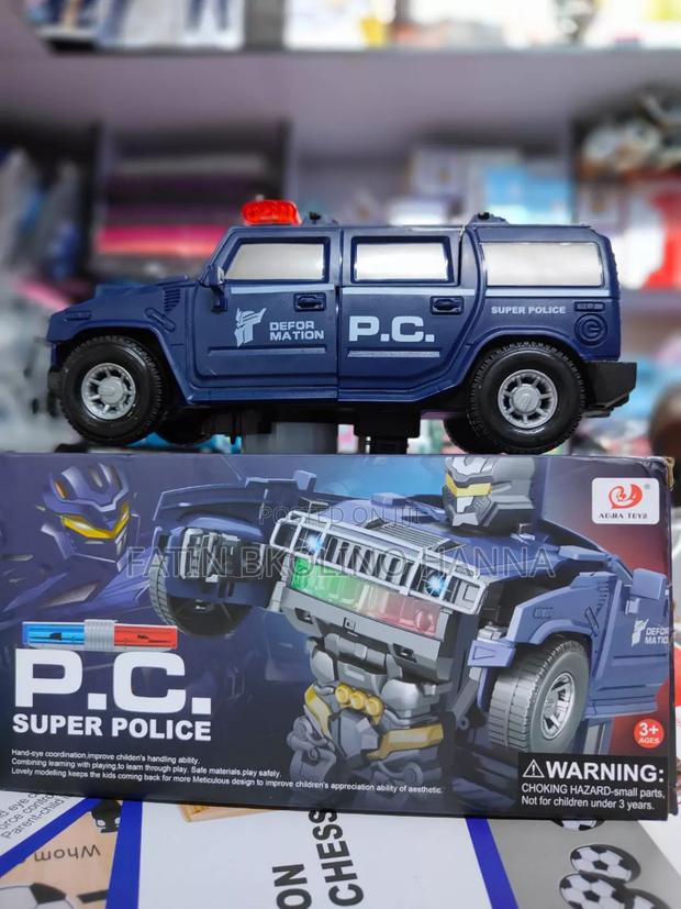 Super Police Truck Comes With Battery
