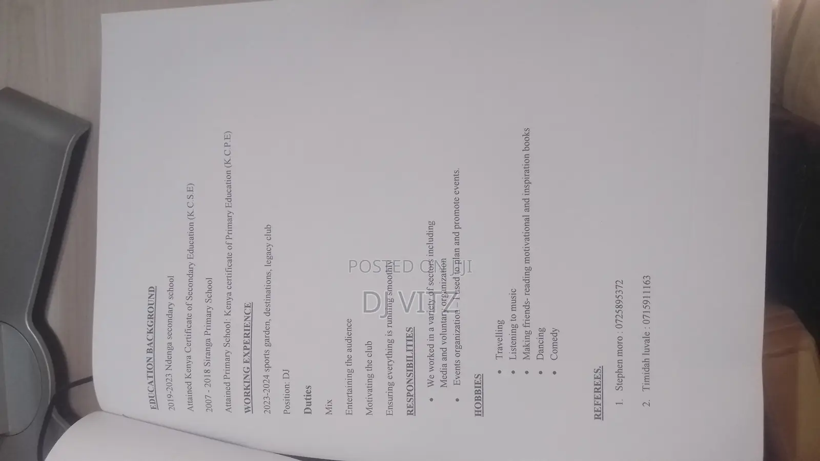 Academic Writing CVs and Digital Marketing