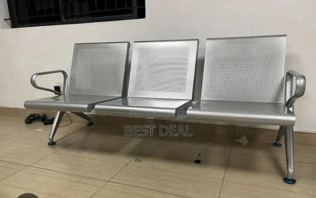 Airport Heavy-Duty Link 3 Seater Chair