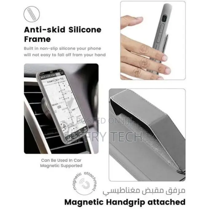 Samsung Galaxy S23 Plus Case Cover Magnetic Car Mount Kickst