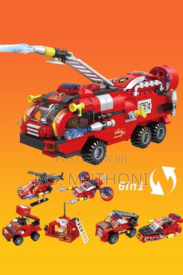DIY Fire Brigade 387 Pieces - main view