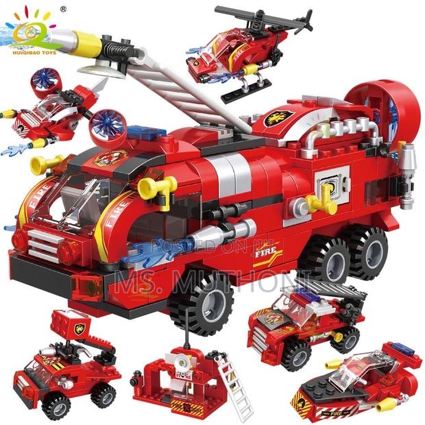 DIY Fire Brigade 387 Pieces - thumbnail 3