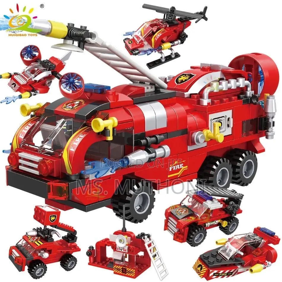 DIY Fire Brigade 387 Pieces