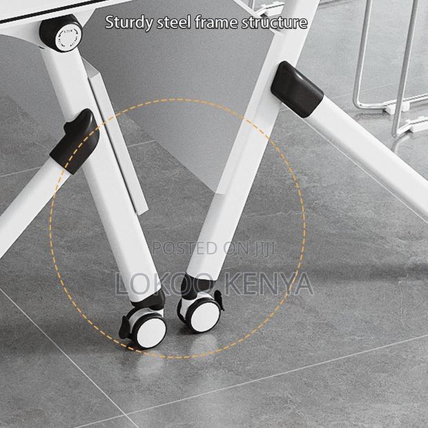 Office Tables:1200mm Movable Foldable Computer Office Table - thumbnail 6