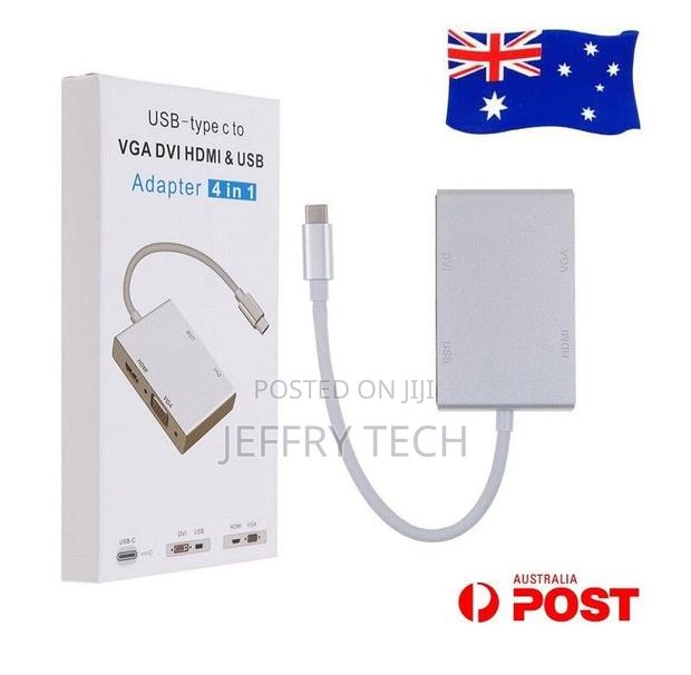 USB Type-C USB-C to DVI HDMI VGA Display Adapter for Samsung - thumbnail 2