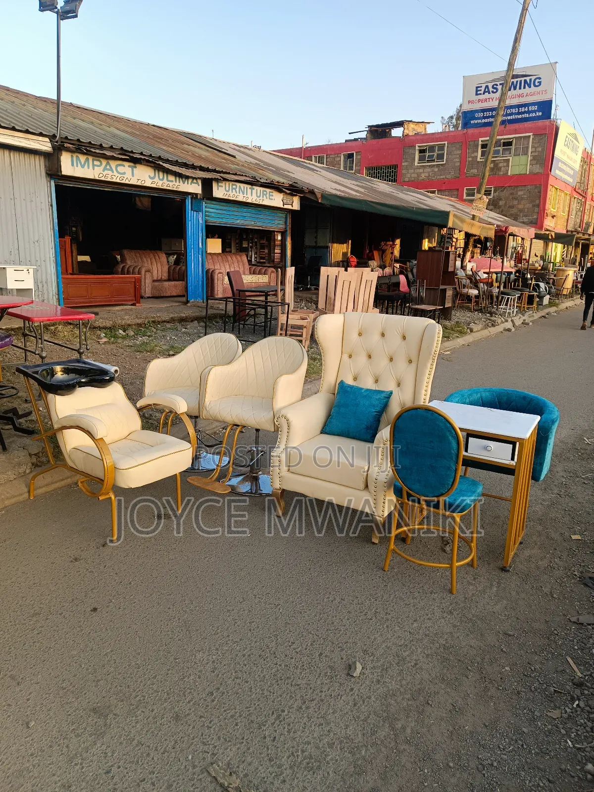 Sink Seat, 2 Hydraulic Seats, Pedicure Seat, Manicure Set