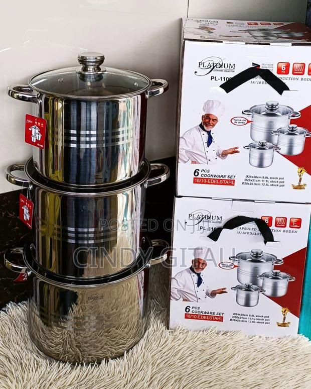 Platinum 6pc Cookware