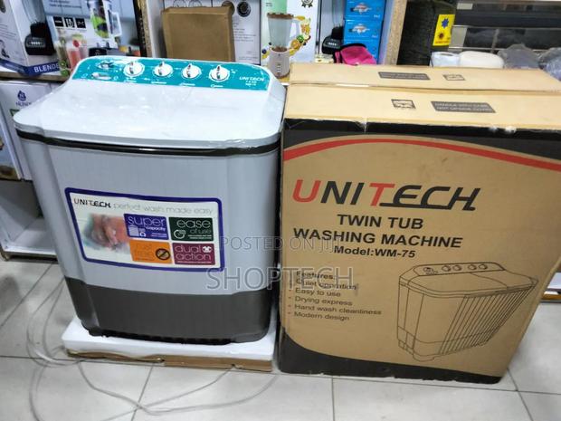 Unitech 7.5kgs Twin Tub Washing Machine - main view