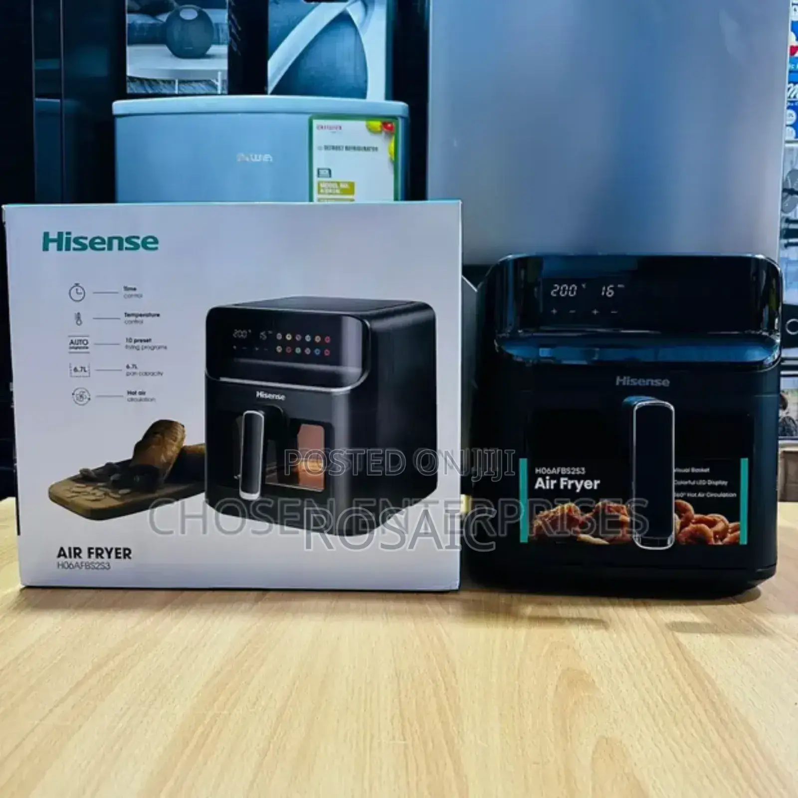 8.6 Litres Hisense Double Baskets Air Fryers
