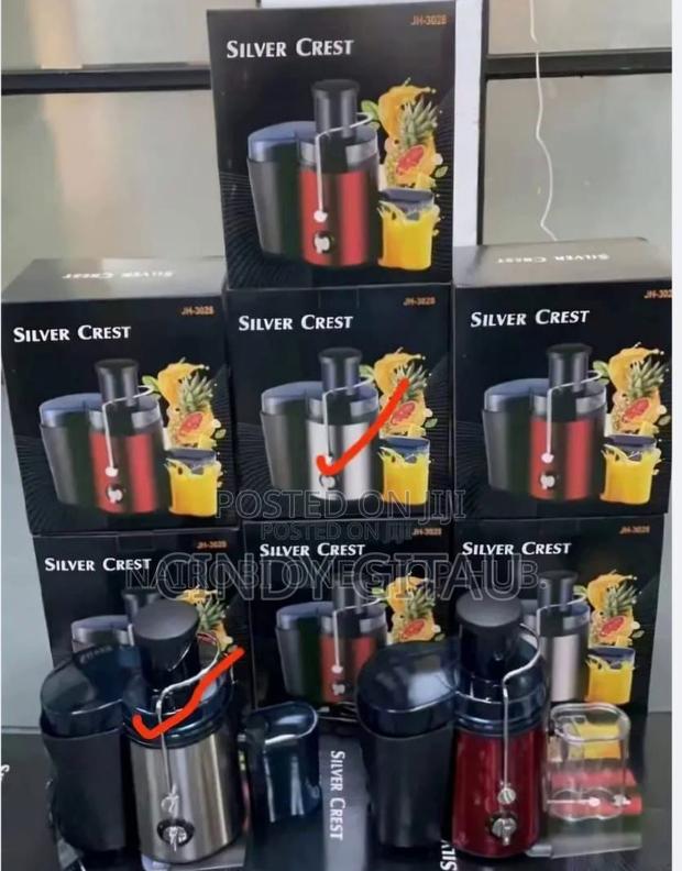 800 Watts Silver Crest Juicer