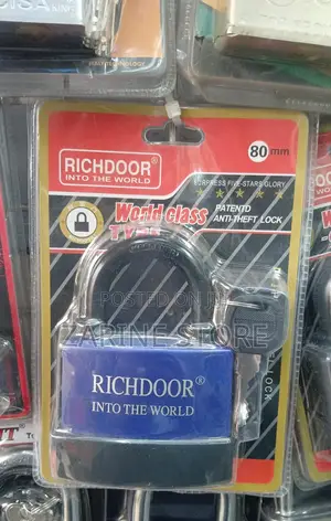 Rich Door Padlock 80mm Water Resistant Heavy Duty Padlock