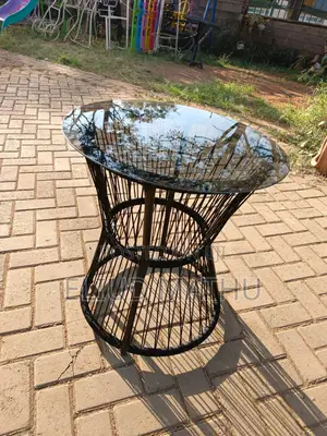 Out Door Glass Table