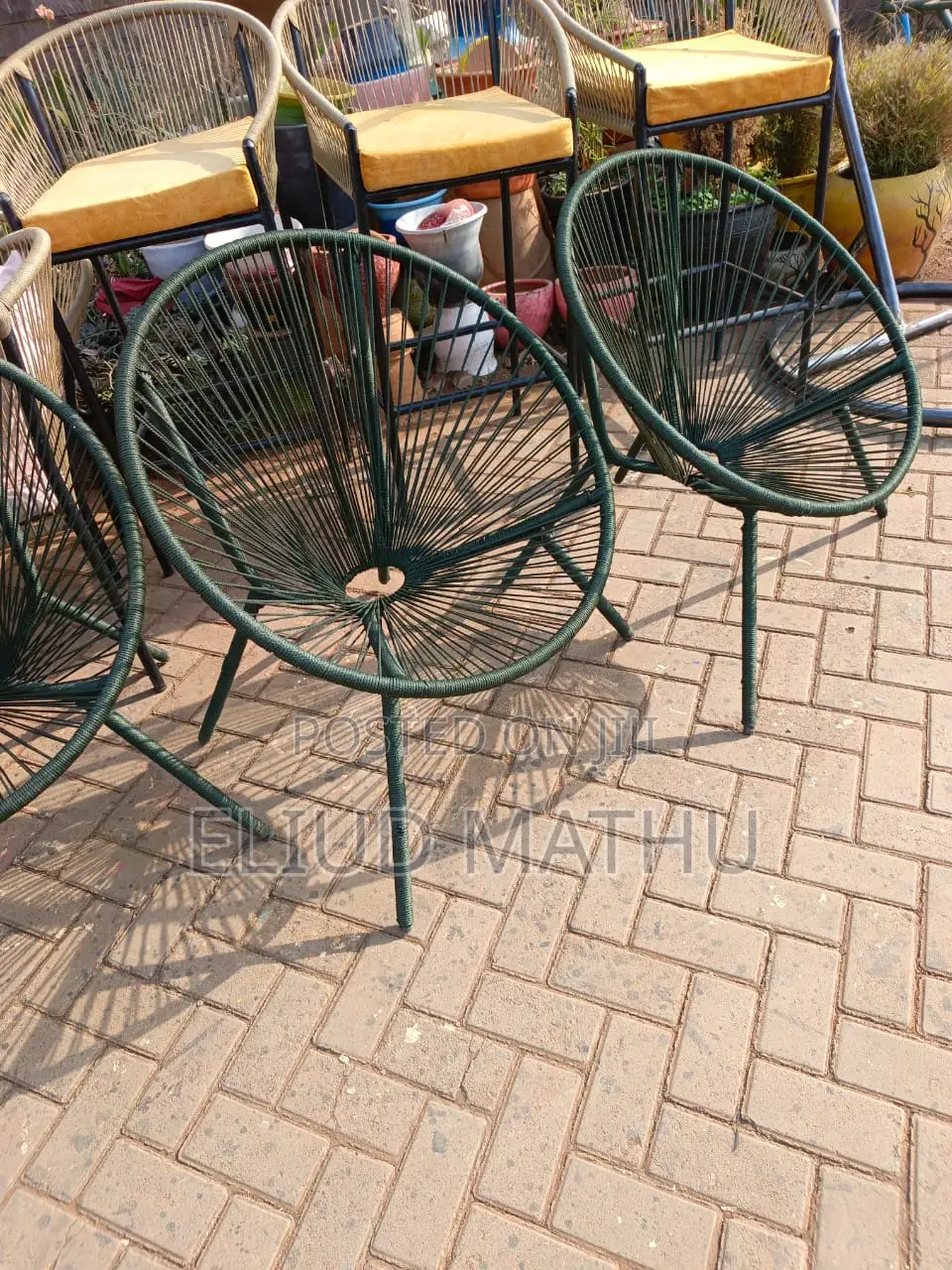 Out Door Metalic Chair