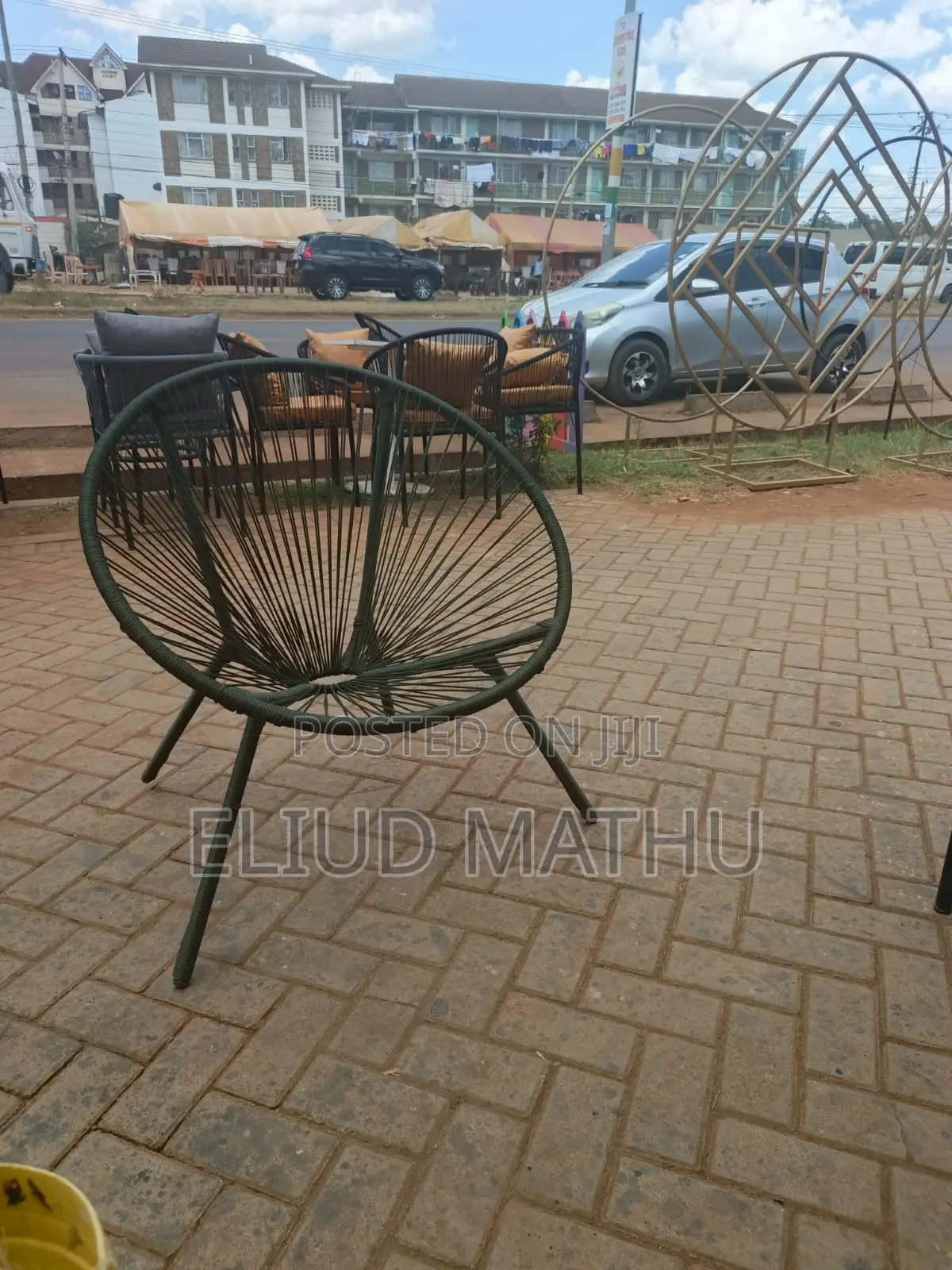 Out Door Metalic Chair