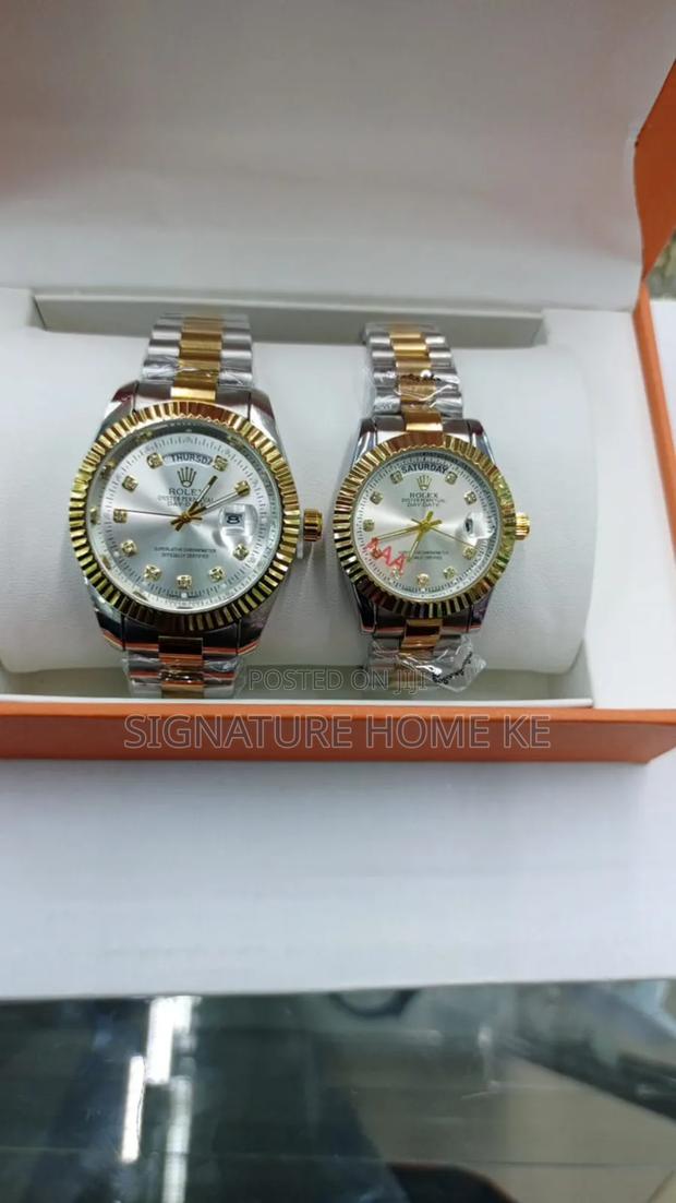 2pcs Rolex Couple Watch Set - thumbnail 2