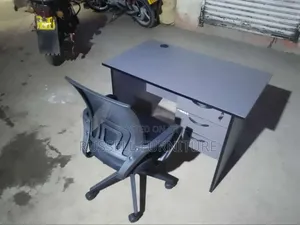 Mesh Office Chair and Office Desk