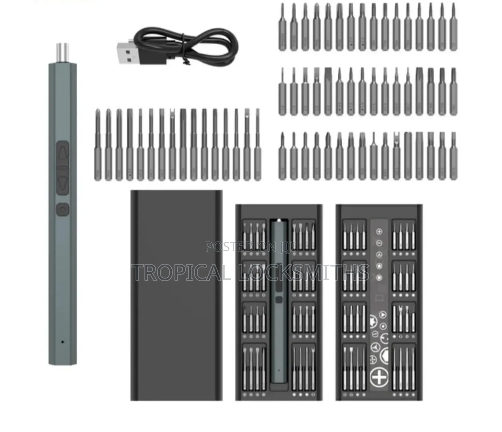 Electric Screwdriver- Rechargeable Laptop Screwdriver Set